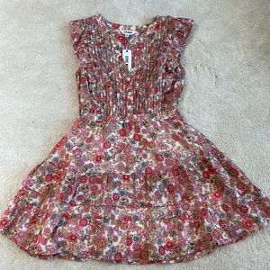 Steve Madden Kianna Print Ruffle Mini Dress-NWT!!